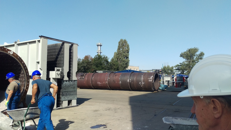 Chimney ducts for petrochemistry industry